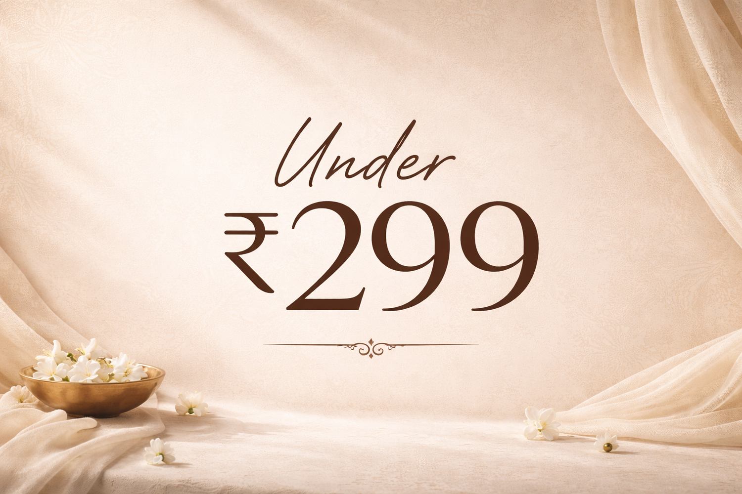 Under ₹299