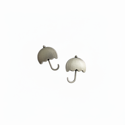 Naari Jewels Umbrella Design Unique Stud Earrings | German Silver Trendy Jewelry For Women